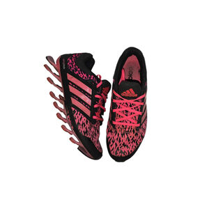 Women's Adidas Springblade Running Shoes Size 9 Black Pink